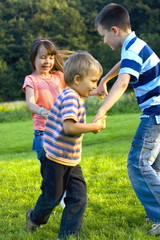 Fototapeta premium dancing children