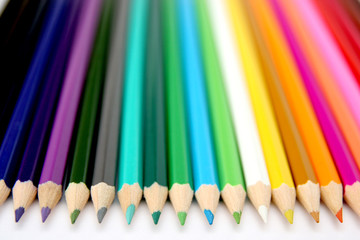 colored pencils