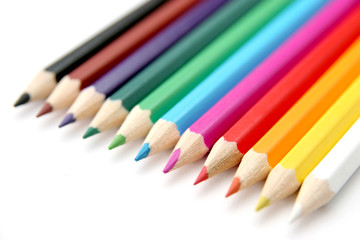 colored pencils