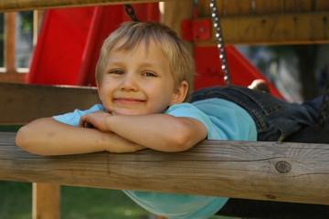 boy on a playground