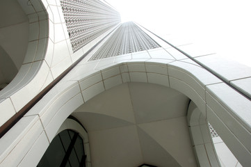 arches of a modern building