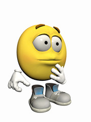 emoticon guy looking dissapointed.