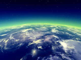 an orbit of the earth