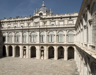 Fototapeta na wymiar palacio real