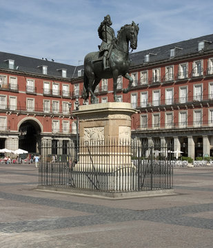 plaza major, madrid