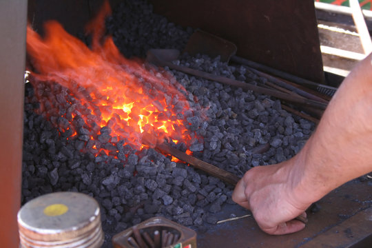 blacksmith's furnace