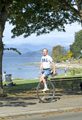 anything goes, unicycle, vancouver, bc
