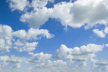 white clouds