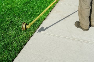 edging grass