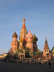 red square sunset