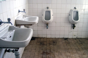 pissers and lavatories