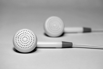 Naklejka premium earphones