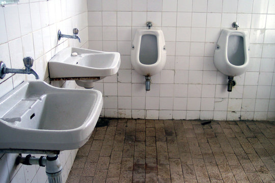 pissers and lavatories