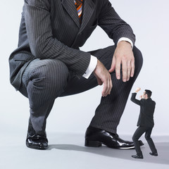 homme d'affaire géant