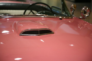 Naklejka premium pink car