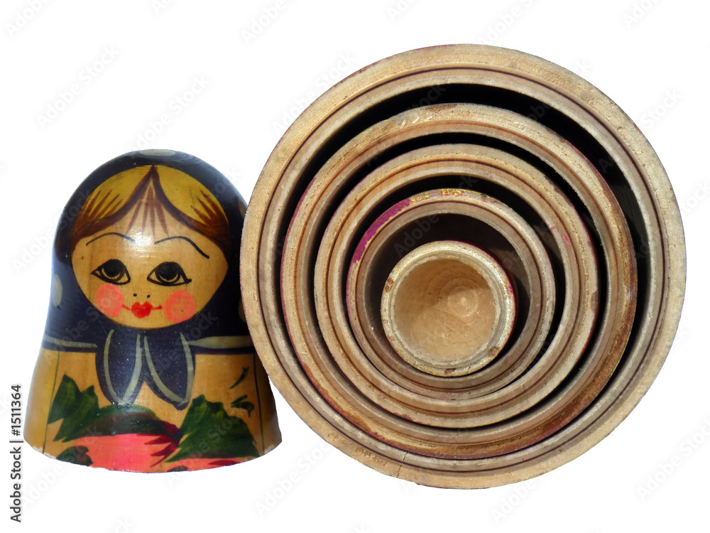 Wall mural russian doll - 6