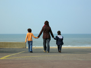 promenade en bord de mer