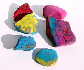 bunte steine