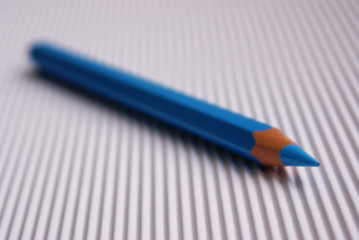 blue pencil