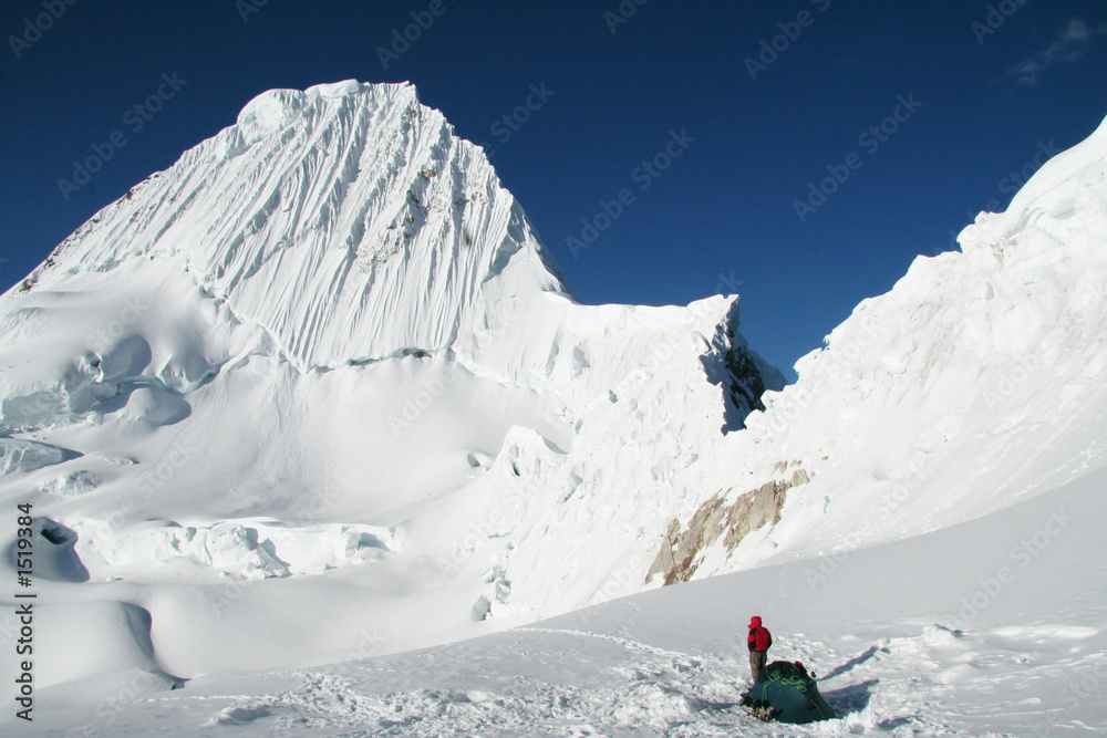 Poster base camp alpamayo