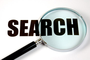 magnifying glass - search