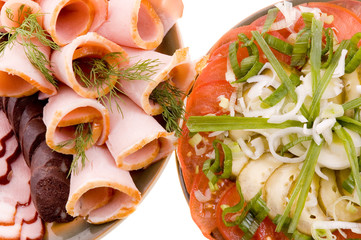 meat and vegetables