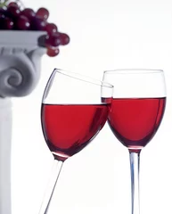 Printed roller blinds Wine wine glasses