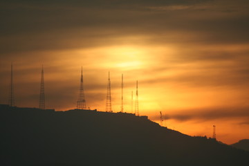 Naklejka premium antenna dawn 01