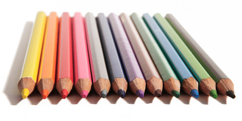 Naklejka premium crayons