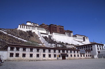Naklejka premium potala palast