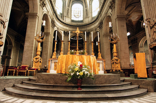 france, paris: saint sulpice church