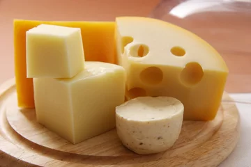 Fototapeten cheese. © Yana