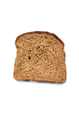 healthy slice of wheat bread