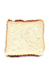 healthy slice of white bread