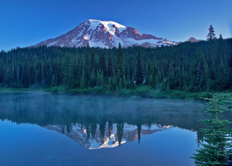 pre-dawn rainier