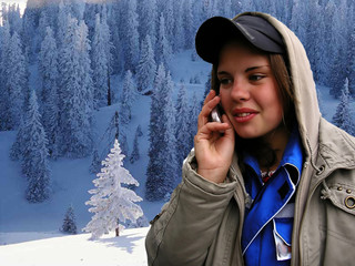 girl talking on the phone 2