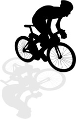 biker silhouette