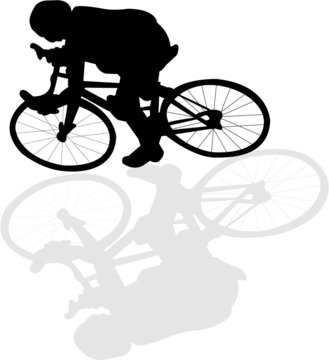 biker silhouette