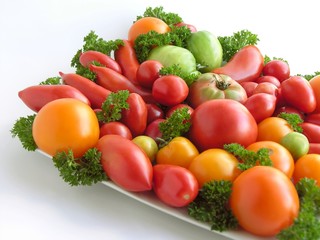 colorful  tomatoes