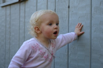 holding up building...