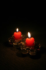 2 candles