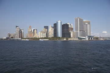 Fototapeta na wymiar skyline Manhattan, Nowy Jork, USA