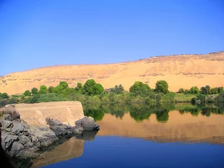 Foto auf Alu-Dibond rive du nil en egypte © lustil