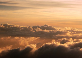 high altitude cloudscape