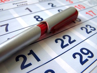 calendar and pen-4