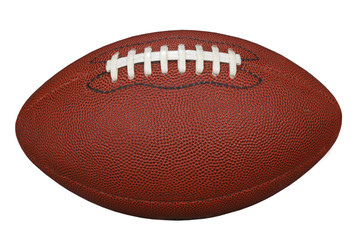 football with clipping path