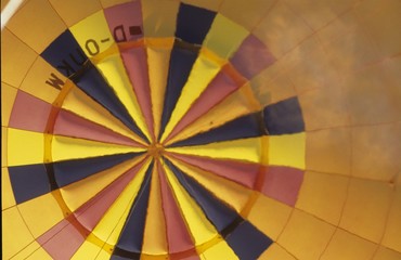 Fototapeta premium heißluftballon