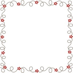 floral frame