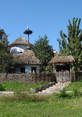 Fototapeta na wymiar ukraińskiej wsi stoczni 02