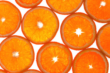 orange fruits pattern